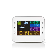Nedis WEST402WT - Blanc, Argent