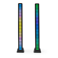 Lampe de jeu LED Nedis à batterie pour ordinateur de bureau