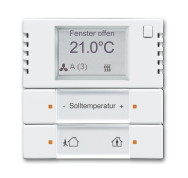 BUSCH JAEGER 2CKA006134A0324 Thermostat IP20 blanc 230V