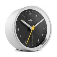 Braun BC12WB Réveil Noir/Blanc
