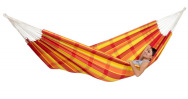 Amazonas AZ-1018200 - Hamac suspendu - 200 kg - 2 Personne(s) - Coton - Polyester - Multicolore - 3400 mm