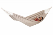 Amazonas AZ-1018640 - Hamac suspendu - 200 kg - 2 personne(s) - Coton - Polyester - Sable - 3400 mm