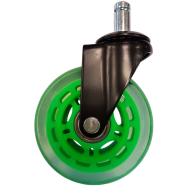 LC-CASTERS-7BG-SPEED : Roues pour chaise de jeu, 3"