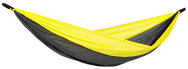 Amazonas Adventure Hammock - Hamac suspendu - 150 kg - 1 personne - Nylon - Ripstop - Noir - Jaune - 2750 mm