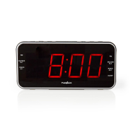 Nedis CLAR004BK Réveil AM/FM