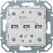 Berker 80141170 Bouton poussoir Gris IP20 21-32V