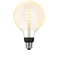 Signify G125 E27 Filament Globe - Lampe intelligente 550lm