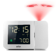 Braun 67161 Réveil numérique Blanc