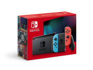 Nintendo Switch - Nintendo Switch - 768 MHz - 4000 Mo - Bleu - Gris - Rouge - Analogique/Numérique - Croix directionnelle