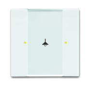 BUSCH JAEGER 6125/02-84 Blanc brillant sans vis