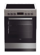 BEKO FSM67320GXS Poêle en îlot en céramique inoxydable