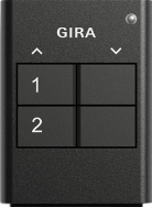 GIRA 535210 - Portable - Sans fil RF - Sans fil - 2 canaux - 868,3 MHz - 20 mW