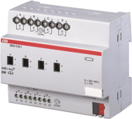 ABB SD/S4.16.1 - Switching/dimming actuator - 4 channels - Silver - EN 50 090-2-2 - DC - 21 - 30 V