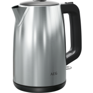 AEG K3-1-3ST vattenkokare, 1.7L, 1850W, rostfri