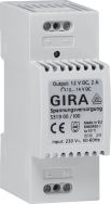 GIRA 5319 00 - Gris - 100 - 240 V - 50 - 60 Hz - 12 V - 2 A - -10 - 50 °C