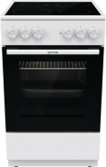 Gorenje GEC 5A21 WG 50cm Poêle céramique blanche 74L Classe A