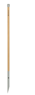 Socle de torche Gardena ClickUp! en bois 1 160 mm