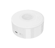 Woox R7051 Sirène intérieure sans fil - 85 dB, blanc, pour alarme domestique