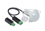 Esylux PD-C 360i/12 mini KNX - Passive infrared (PIR) sensor - Wired - 12 m - Ceiling - Indoor - Black,White