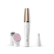 Braun FaceSpa Pro 912 Épilateur Facial Blanc/Bronze