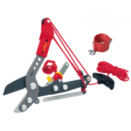 WOLF-Garten RC-VM Robot tondeuse à gazon alimenté par batterie, gris et rouge