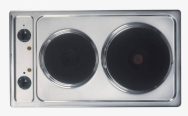 Amica KME 13135 E Table de cuisson encastrable, 2 zones, inox