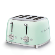 SMEG TSF03PGEU Grille-pain 4 tranches Style 50's Vert