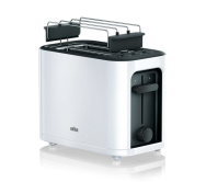 Braun PureEase HT 3010 WH Grille-pain 2 tranches 1000 W Blanc