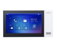 Dahua Technology VTH2421FW - 17,8 cm (7") - LCD - 1024 x 600 pixels - Capacitif - H.264 - Noir - Blanc