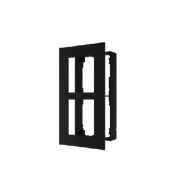 Cadre intégré Hikvision DS-KD-ACF2/Black à 2 puits