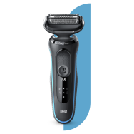 Rasoir Braun Series 5 50-M1000s Noir/Bleu LED Lithium Ion