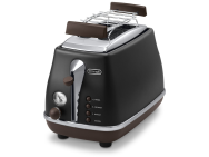 De Longhi CTOV 2103.BK - 2 slice(s) - Black - Stainless steel - 900 W - 220 - 240 V - 50 - 60 Hz