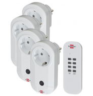 Brennenstuhl 1507050 Récepteur sans fil 25m blanc