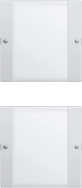 GIRA 213203 - Touch - Transparent, Blanc - 2 pièce(s)