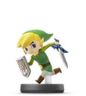 Nintendo amiibo Toon Link - Collection Super Smash Bros. - Figurine de jeu vidéo supplémentaire pour