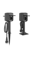Woox Prise extérieure intelligente R6079 - Zigbee WiFi, double Schuko IP44