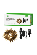 Woox R5168 Éclairage de Noël intelligent - WiFi, 20m, 200 LED, blanc chaud, dimmable