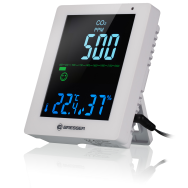 Bresser 7004020GYE000 Compteur de CO2 blanc