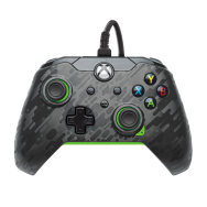 Manette Xbox PDP filaire verte