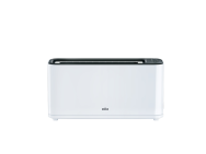 Braun HT3100WH Grille-Pain 1 Disque Noir/Blanc 1000W