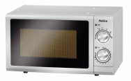Amica MW 13152 Si Four à micro-ondes, 700W, argent