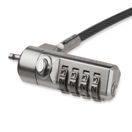StarTech Câble antivol pour ordinateur portable, pivotante à 4 chiffres