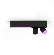 Signify Hue Centris Plafonnier 2 spots Noir