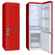 Amica KGCR 387100 R réfrigérateur/congélateur, 244L, rouge