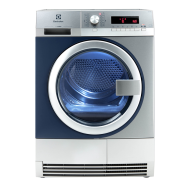 Electrolux TE1120HP - Freestanding - Front-load - Heat pump - Grey - Buttons,Rotary - Left