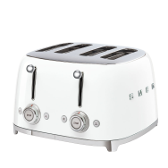 SMEG TSF03WHEU Grille-pain 4 tranches Style années 50
