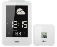 Braun BNC013-RC Thermomètre intérieur/extérieur Blanc