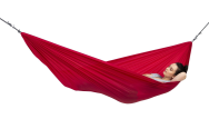 Amazonas AZ-1030255 - Hamac suspendu - 120 kg - 2 personnes - Polyester - Rouge - 1400 mm
