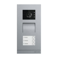 BUSCH JAEGER A21381P3-S-03 Bouton argenté vertical en acier inoxydable