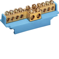 Hager KM10N - Bleu - Laiton - 5 mm